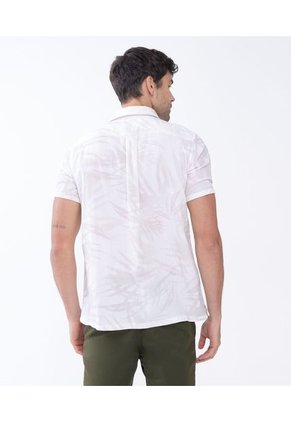Camisa Para Hombre Manga Corta Color Camel Marca Seven Seven #45011922