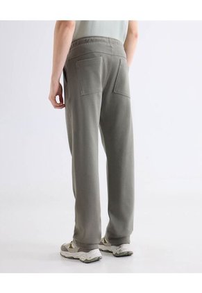 Jogger Con Pretina Encauchada  Para Hombre Gris Seven Seven