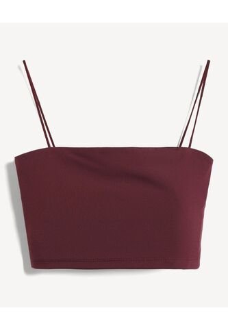 Camiseta  Para Mujer Manga Sisa Moda Color Vino Marca Seven Seven #28096573 Seven Seven