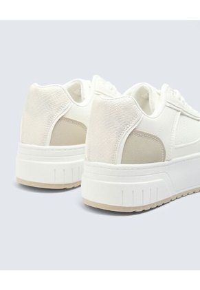 Tenis Para Mujer Casual Color Beige Marca Seven Seven #28720139