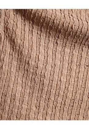 Camiseta Para Mujer Manga Larga Color Cafe Claro Marca Seven Seven #28096132