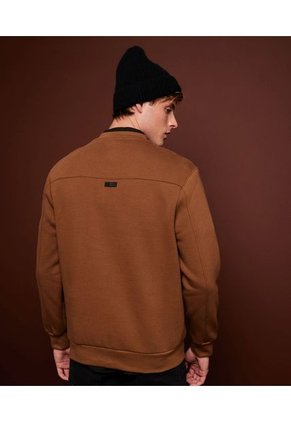 Buso Cuello Redondo Hombre Seven Algodón Café 45060581-80306