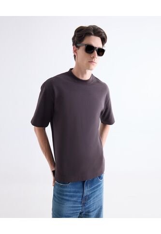 Camiseta  Para Hombre Manga Corta Cuello Redondo Color Negro Marca Seven Seven #45092839 Seven Seven