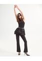 Leggins Flare  Para Mujer Negro Seven Seven de Seven Seven