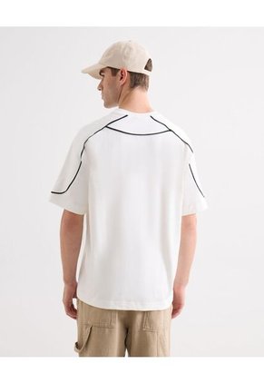 Camiseta Para Hombre Manga Corta Cuello Redondo Color Blanco Marca Seven Seven #45092731