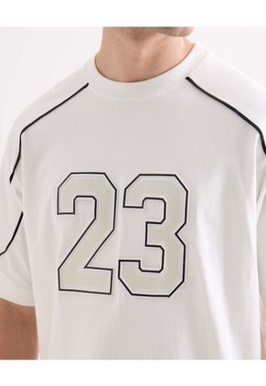 Camiseta Para Hombre Manga Corta Cuello Redondo Color Blanco Marca Seven Seven #45092731