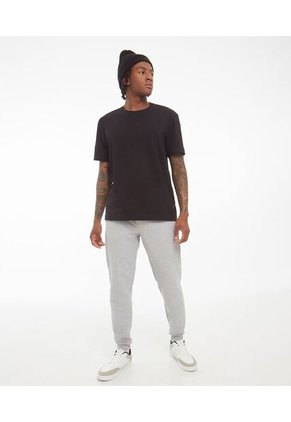 Camiseta Para Hombre Manga Corta Cuello Redondo Color Negro Marca Seven Seven #45092326