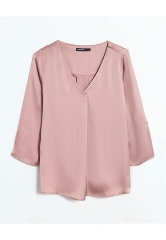Blusa  Para Mujer Manga 3/4 Color Rosa Marca Seven Seven #28124091 Seven Seven