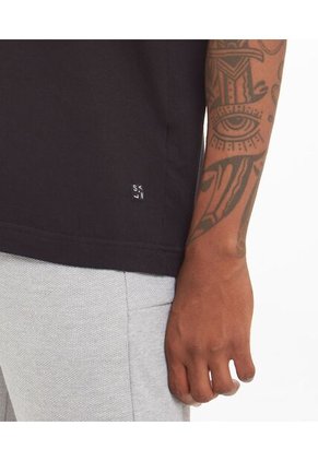 Camiseta Para Hombre Manga Corta Cuello Redondo Color Negro Marca Seven Seven #45092326