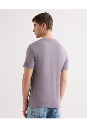 Camiseta Para Hombre Manga Corta Cuello Redondo Color Morado Marca Seven Seven #45092745