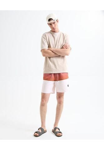 Pantaloneta Para Hombre  Color Terracota Marca Seven Seven #45280073 Seven Seven