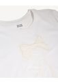 Camiseta Holgada Con Bordado  Para Mujer Crudo Seven Seven de Seven Seven