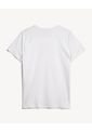 Camiseta Holgada Con Bordado  Para Mujer Crudo Seven Seven de Seven Seven