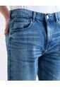Bermuda Regular Tono Medio  Para Hombre Azul Seven Seven de Seven Seven