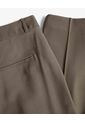 Pantalón Sastrero De Pinzas  Para Mujer Café Seven Seven de Seven Seven
