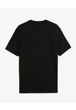 Camiseta Para Hombre Manga Corta Cuello Redondo Color Negro Marca Seven Seven #45092726