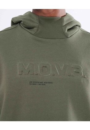 Buzo Para Hombre Hoodie Color Verde Oscuro Marca Seven Seven #45060668