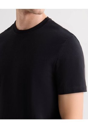 Camiseta Para Hombre Manga Corta Cuello Redondo Color Negro Marca Seven Seven #45092726