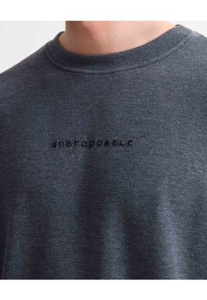 Camiseta Para Hombre Manga Corta Cuello Redondo Color Gris Marca Seven Seven #45092711