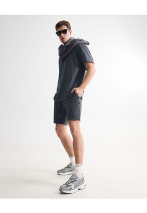 Camiseta Para Hombre Manga Corta Cuello Redondo Color Gris Marca Seven Seven #45092711