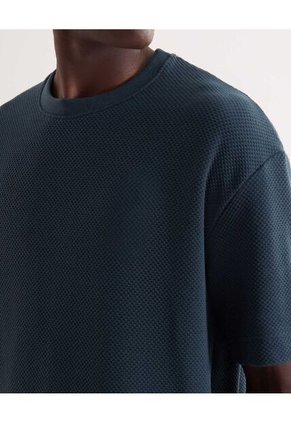 Camiseta Para Hombre Manga Corta Cuello Redondo Color Azul Marca Seven Seven #45092754