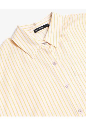 Blusa Para Mujer Manga Corta Color Beige Marca Seven Seven #28124070