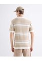 Camiseta En Tricot  Para Hombre Beige Seven Seven de Seven Seven