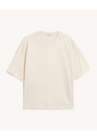 Camiseta Para Hombre Manga Corta Cuello Redondo Color Crudo Marca Seven Seven #45092780 Seven Seven