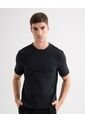 Camiseta Para Hombre Manga Corta Cuello Redondo Color Negro Marca Seven Seven #45092784 de Seven Seven