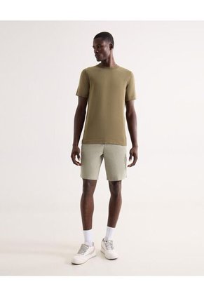 Camiseta Para Hombre Manga Corta Cuello Redondo Color Verde Marca Seven Seven #45092773