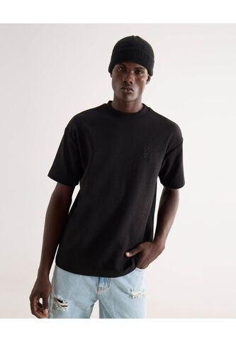 Camiseta Para Hombre Manga Corta Cuello Redondo Color Negro Marca Seven Seven #45092787 Seven Seven