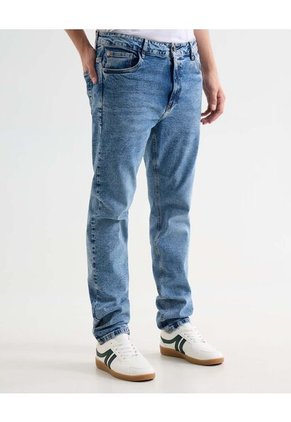 Jean Para Hombre Regular Color Azul Marca Seven Seven #45160606