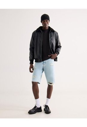 Camiseta Para Hombre Manga Corta Cuello Redondo Color Negro Marca Seven Seven #45092787