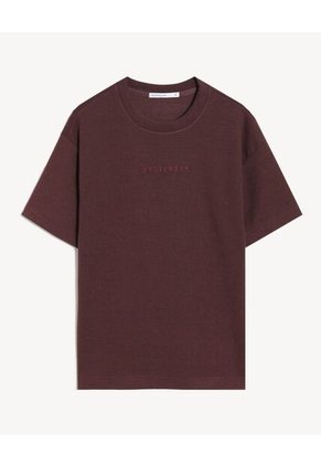 Camiseta Para Hombre Manga Corta Cuello Redondo Color Café Marca Seven Seven #45092788