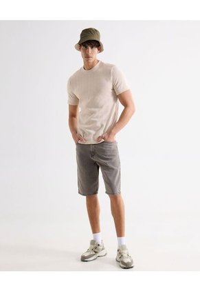 Camiseta Para Hombre Manga Corta Cuello Redondo Color Rosado Marca Seven Seven #45092785