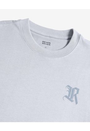 Camiseta Para Hombre Manga Corta Cuello Redondo Color Gris Marca Seven Seven #45092820