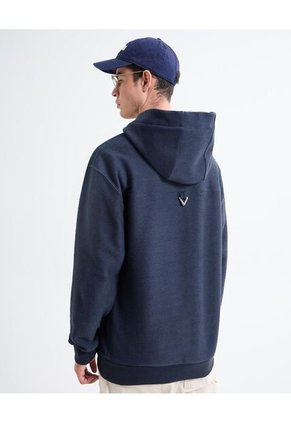 Buzo Para Hombre Hoodie Color Azul Oscuro Marca Seven Seven #45060684