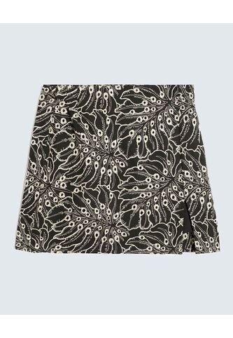 Falda Para Mujer Corto Color Negro Marca Seven Seven #28140921 Seven Seven