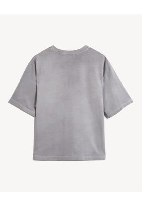 Camiseta Para Hombre Manga Corta Cuello Redondo Color Gris Marca Seven Seven #45092712