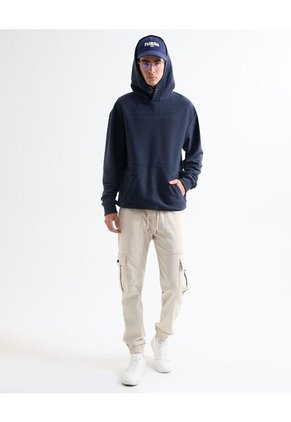 Buzo Para Hombre Hoodie Color Azul Oscuro Marca Seven Seven #45060684