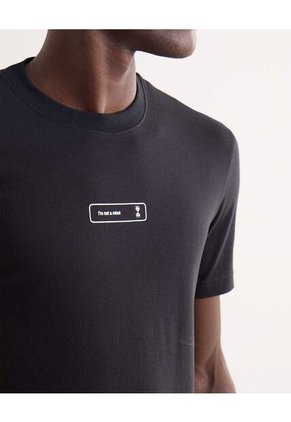 Camiseta Para Hombre Manga Corta Cuello Redondo Color Negro Marca Seven Seven #45092825