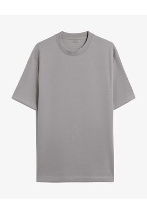 Camiseta Para Hombre Manga Corta Cuello Redondo Color Gris Marca Seven Seven #45092840