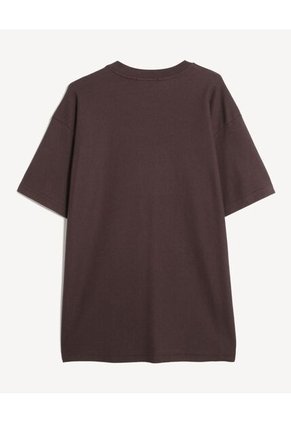 Camiseta Para Hombre Manga Corta Cuello Redondo Color Café Marca Seven Seven #45092811