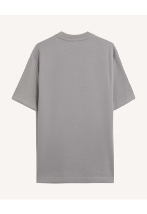 Camiseta Para Hombre Manga Corta Cuello Redondo Color Gris Marca Seven Seven #45092840