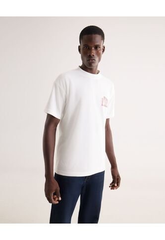 Camiseta Para Hombre Manga Corta Cuello Redondo Color Crudo Marca Seven Seven #45092854 Seven Seven