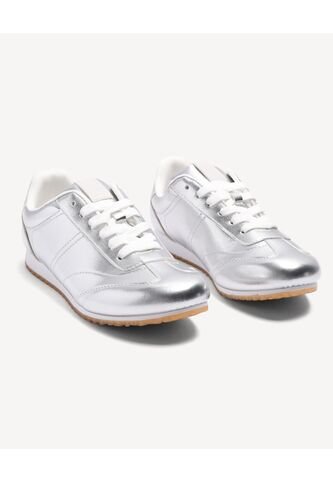 Tenis  Para Mujer  Color Plata Marca Seven Seven #28720155 Seven Seven