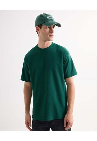 Camiseta Para Hombre Manga Corta Cuello Redondo Color Verde Marca Seven Seven #45092728 Seven Seven