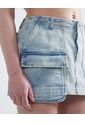 Falda En Denim  Para Mujer Azul Seven Seven de Seven Seven