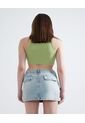 Falda En Denim  Para Mujer Azul Seven Seven de Seven Seven