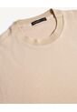Camiseta Para Hombre Manga Corta Cuello Redondo Color Beige Marca Seven Seven #45092852 de Seven Seven